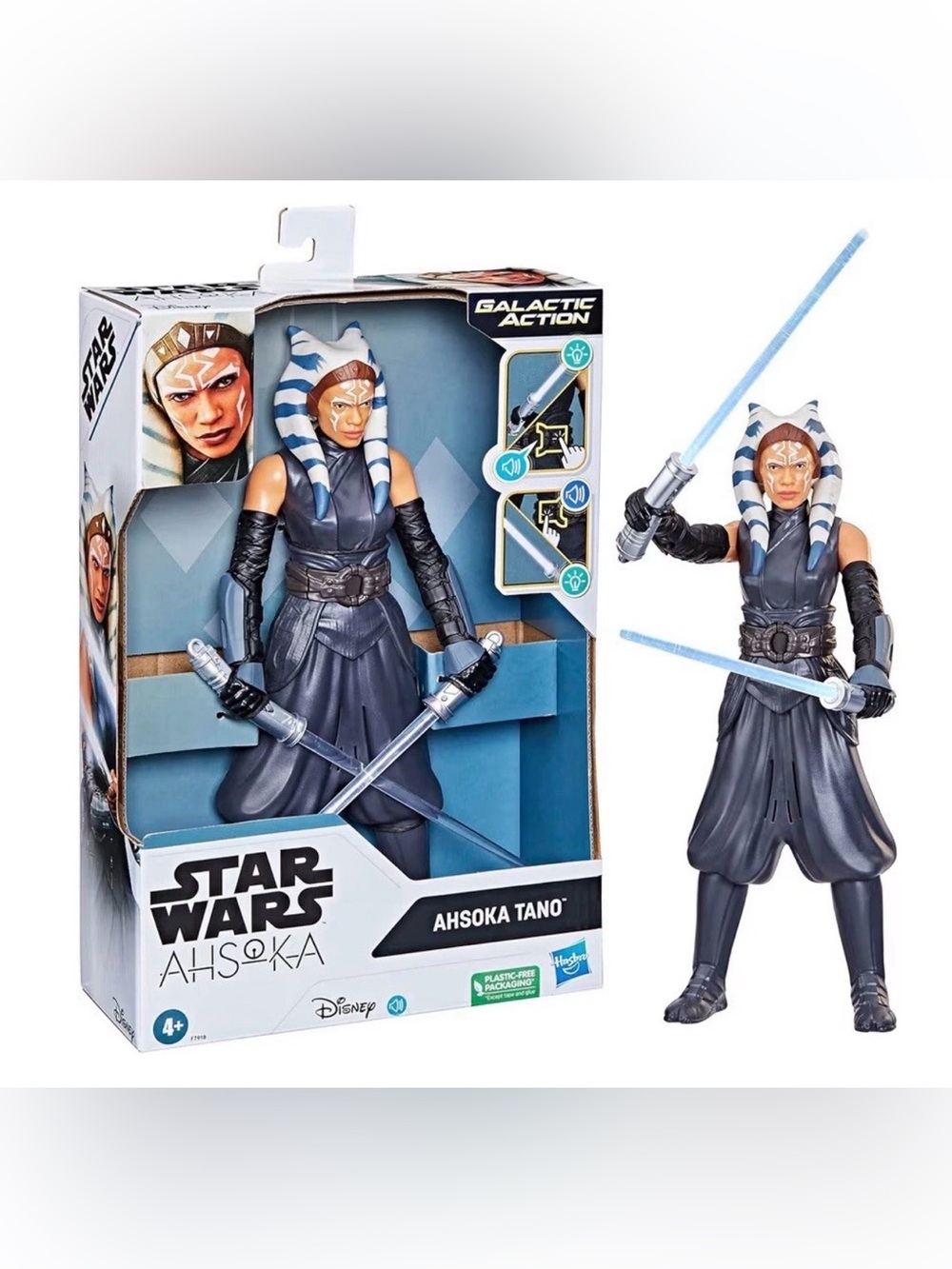 Hasbro Ahsoka Tano Action Figure - Blue & White